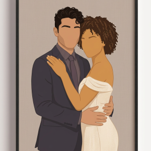 Custom Faceless portrait