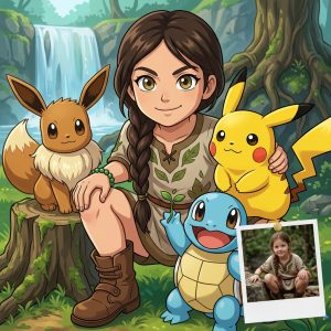 Custom Pokemon portrait