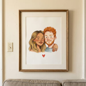 Custom Anniversary portrait