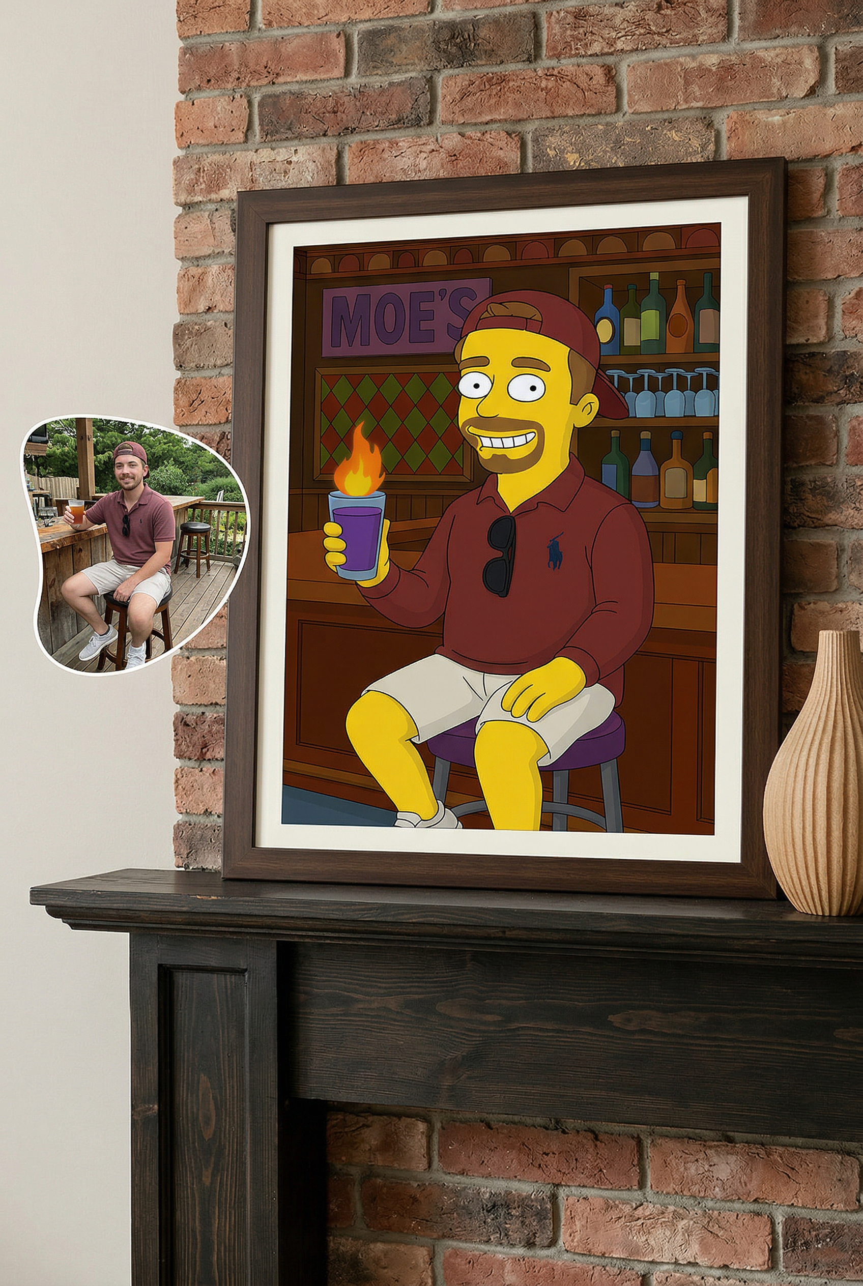 Custom Simpson portrait 4