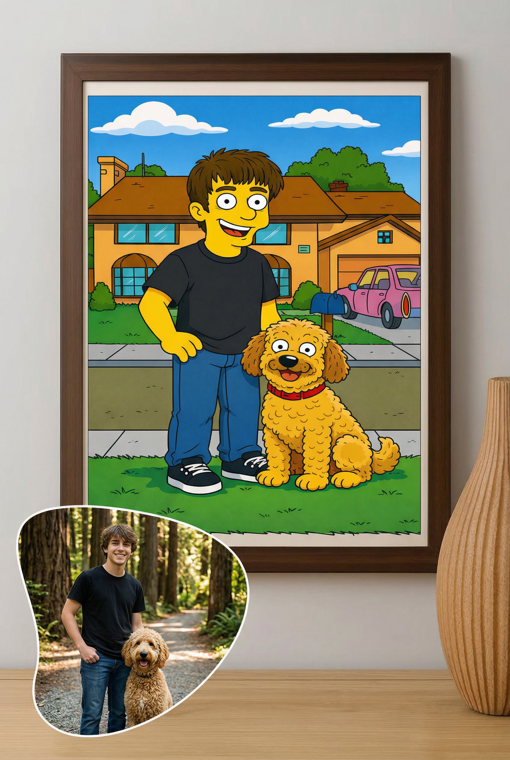 Custom Simpson portrait 7