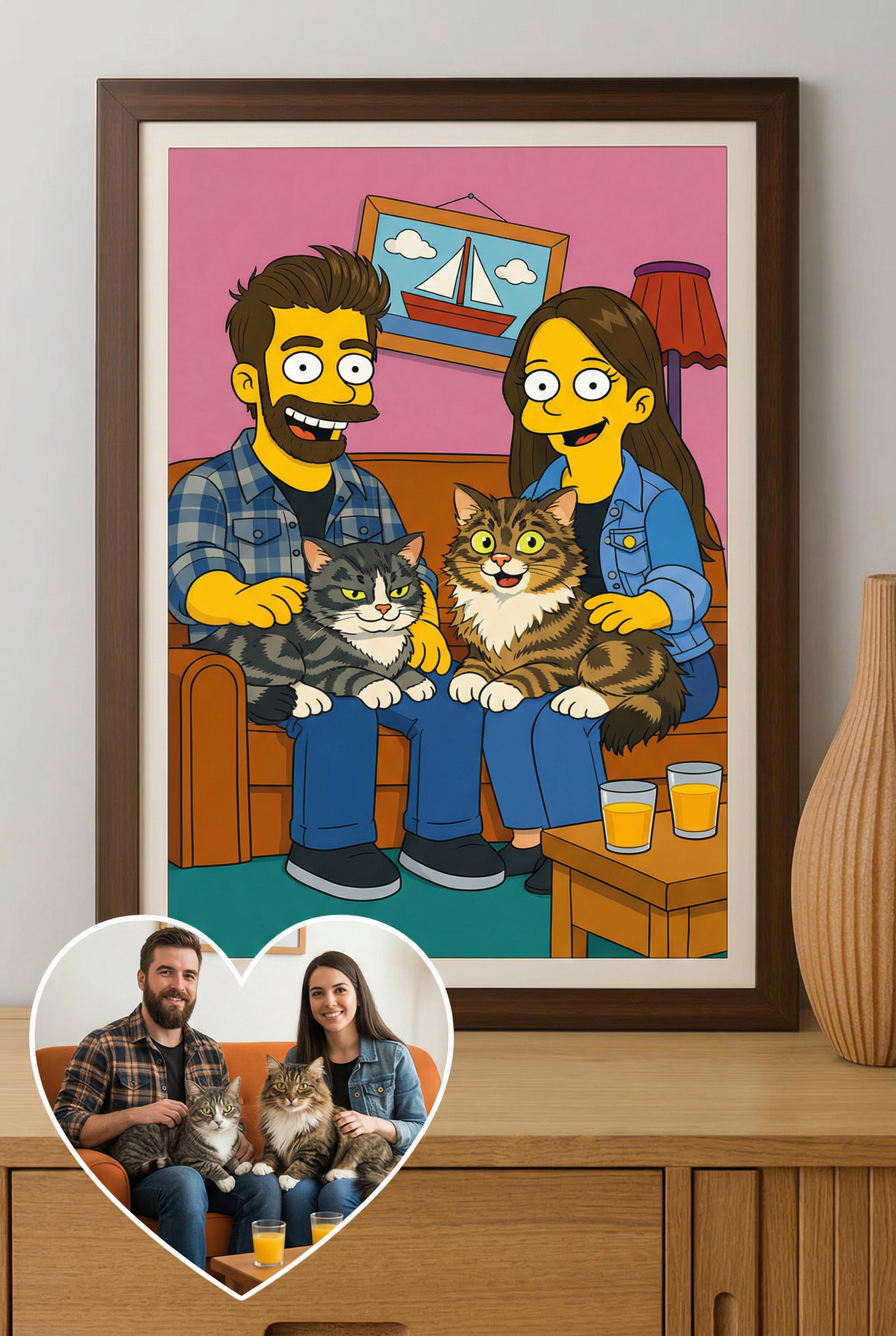 Custom Simpson portrait 8