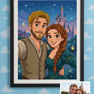 Custom Disney portrait