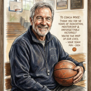 Custom Retirement portrait