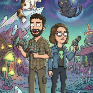 Custom Rick and Morty portrait