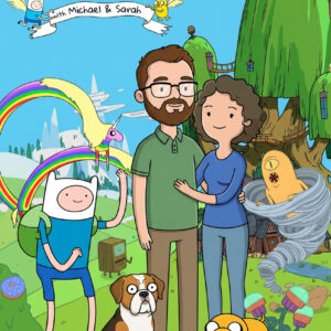 Custom Adventure Time portrait